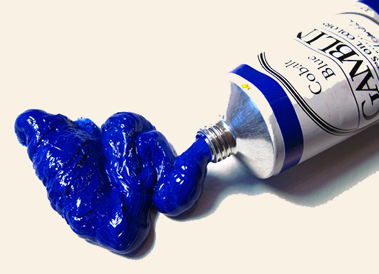 Photograph of Cobalt Artist Paint